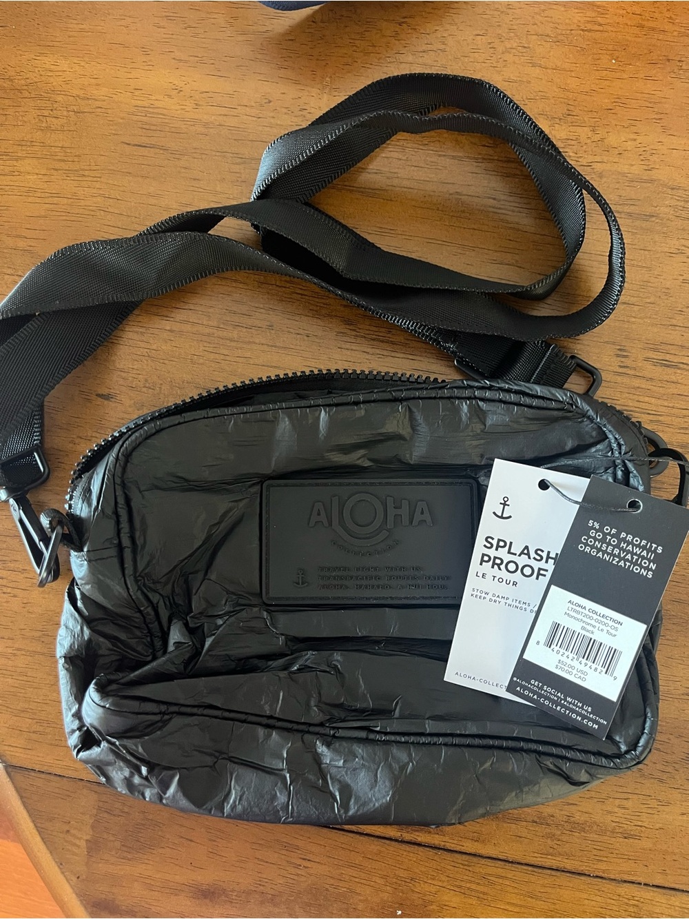 ALOHA Collection Black Le Tour crossbody